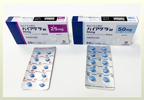 新規取扱い商品(ｼﾙﾃﾞﾅﾌｨﾙ錠25mg VI ,50mg VI｢ﾃﾊﾞ｣)のご案内