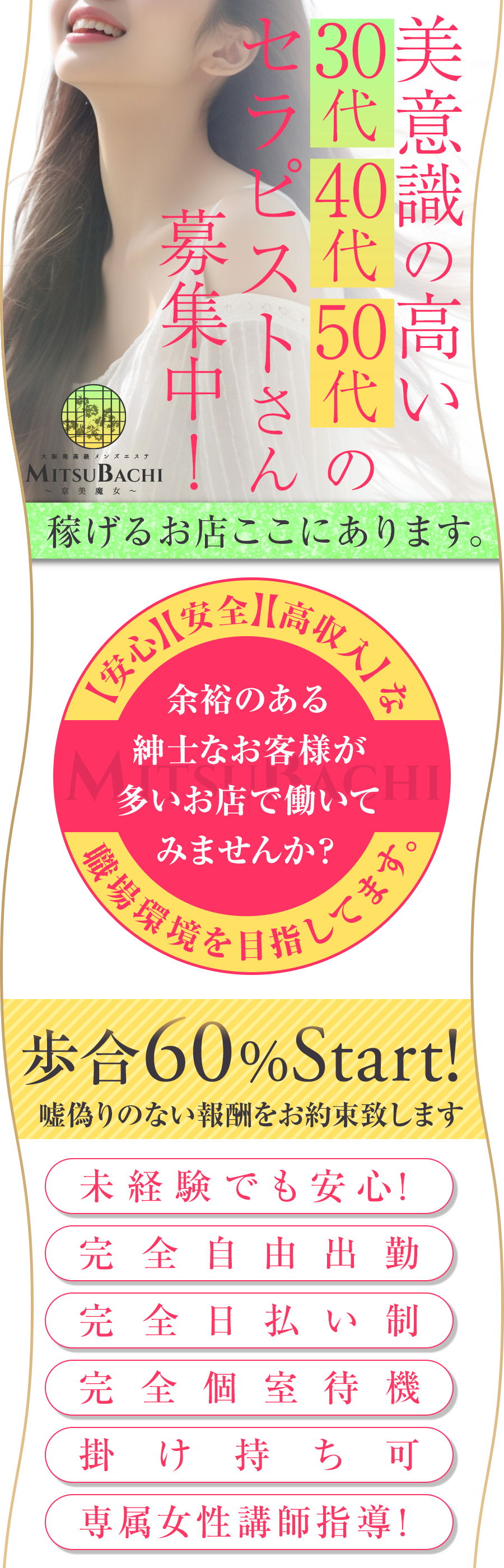 千葉で未経験歓迎のメンズエステ求人｜リラクジョブ