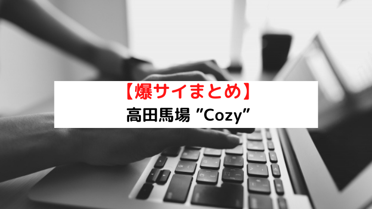 高田馬場メンズエステ「Cozy コージー」須藤りこ 体験レポート