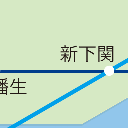 新下関駅｜JR西日本路線図：JRおでかけネット