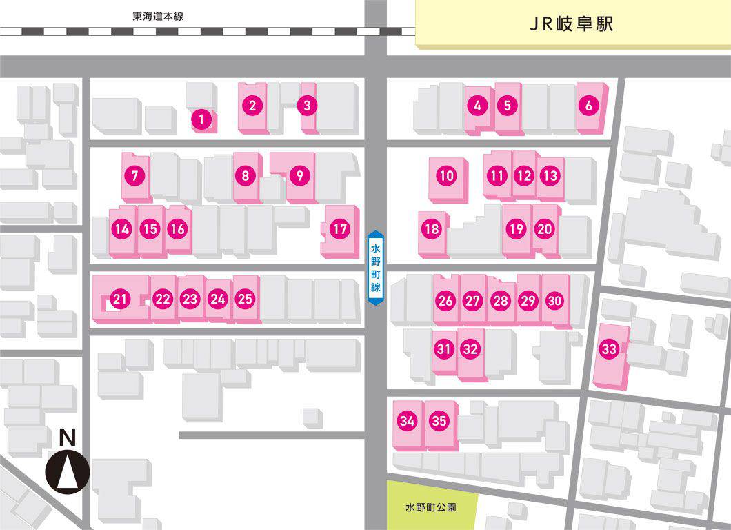 岐阜金津園と大垣のエリア別MAP～金津園ソープ徹底攻略～