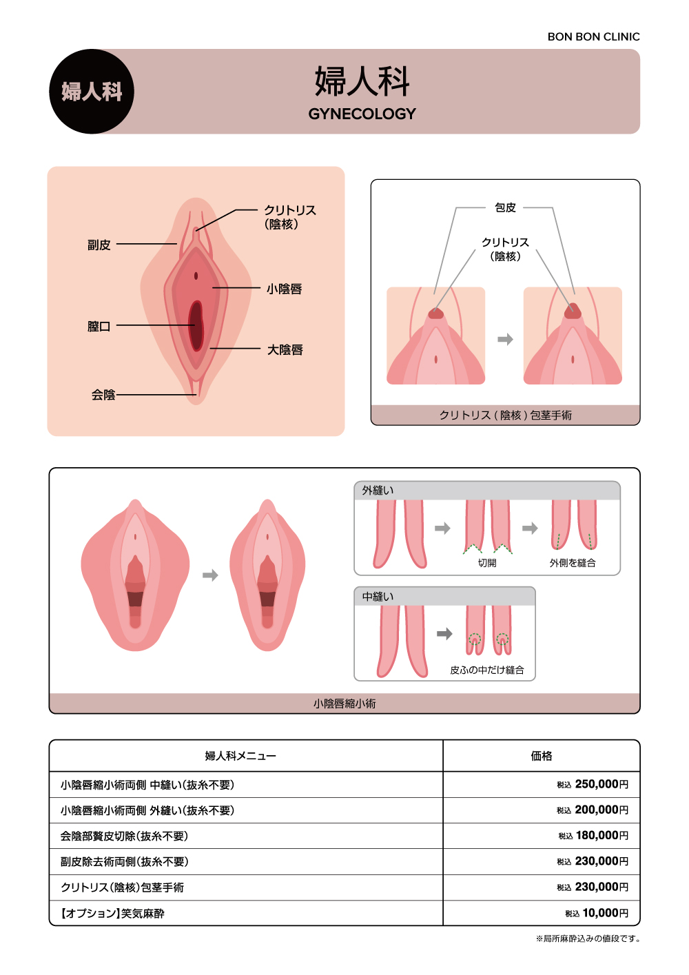 副皮・クリトリス包茎術 | モデナクリニック｜福岡天神の美容外科・美容皮膚科