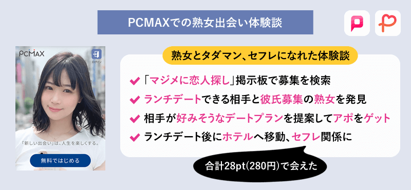 PCMAXに人妻が多い理由 - 出会い系マニア