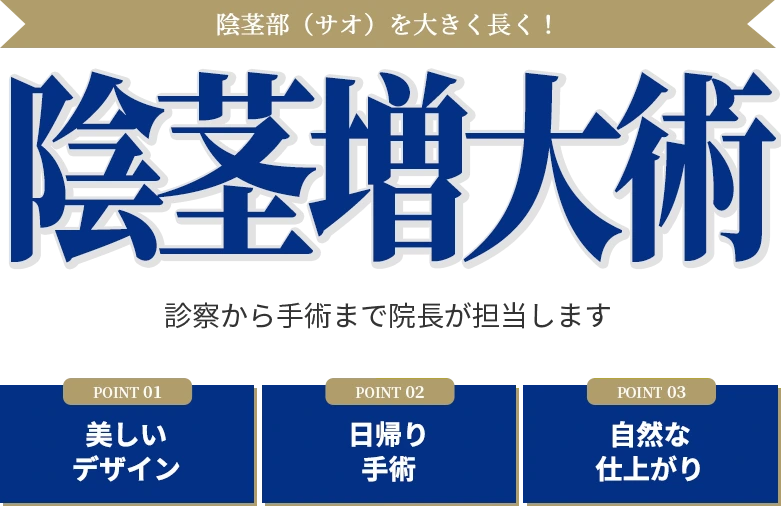 陰茎増大 | HARG(発毛)・AGA・メンズ脱毛・包茎治療ならラミュー・中央クリニック