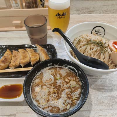 今年もいただきました甘海老と胡麻の塩つけ麺 麺創 麺魂 江坂本店