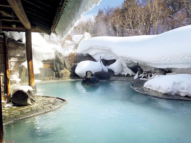 白銀の世界で湯浴みを愉しむー雪見露天風呂が楽しめる宿ー 高級旅館・高級ホテル「Blue Planet」│近畿日本ツーリスト