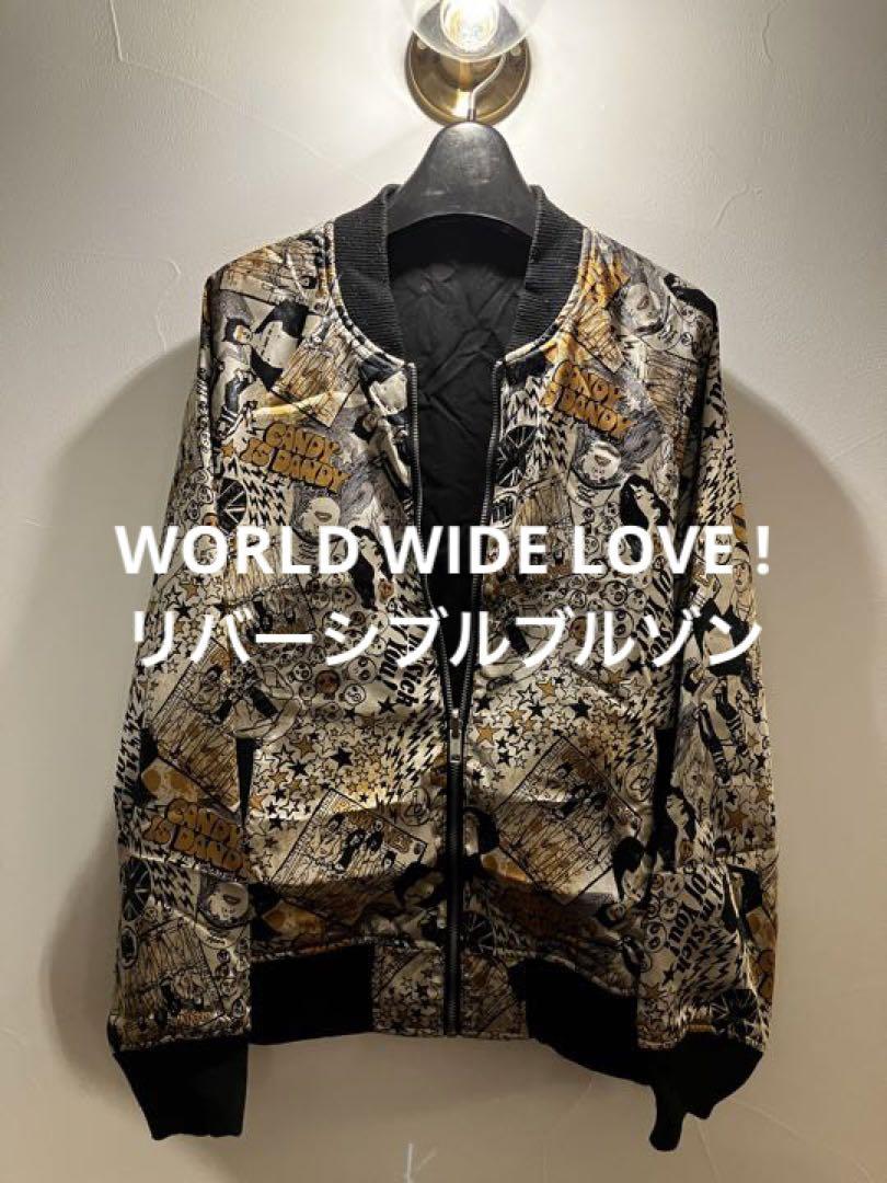 Мサイズ】World WIDE wide love! カットソー