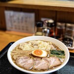 新小岩で上品な煮干しつけ麺が楽しめます【中華そば 一颯/新小岩】|つけ麺食べたい！