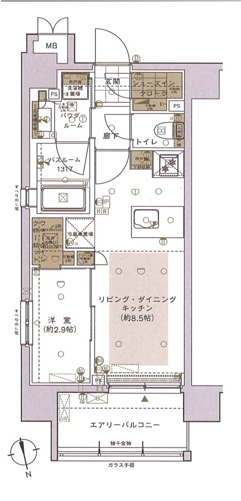 シエル フィオーレ｜東京都多摩市｜学生マンション賃貸のユニライフ