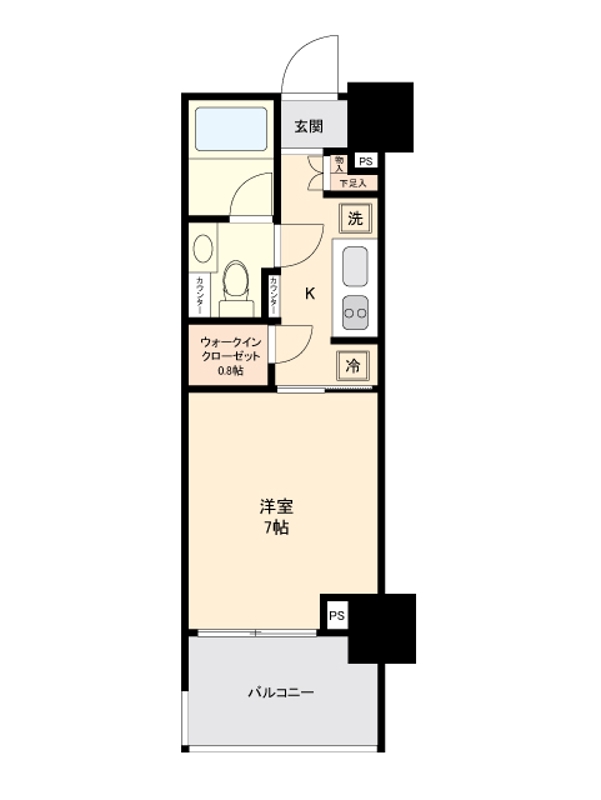 リュクス高輪台 | 五反田駅徒歩7分、品川区東五反田１丁目の1K賃貸マンションです。 |