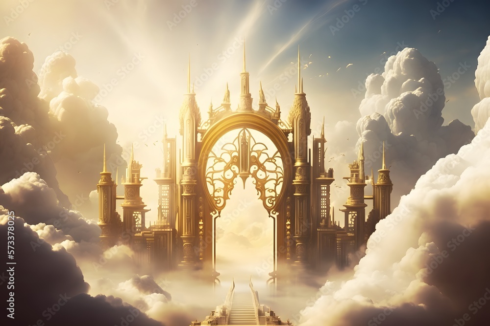 Heavenly City Stock Photos, Images