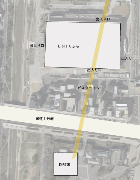 りぶらぶらり散歩」Cコース (前編)：岡崎城下 伊賀川・乙川